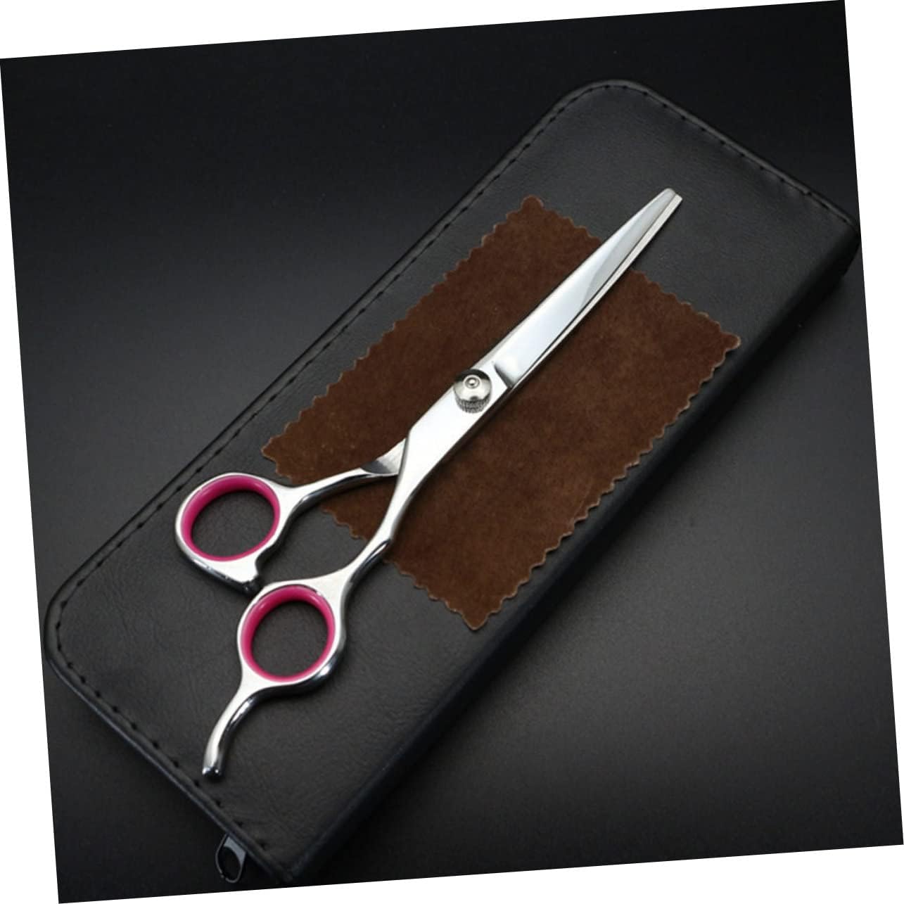 DOITOOL Pet Hair Grooming Scissors Set 7 Inch Dog Cat Grooming Scissors Comb Stainless Steel Professional Pet Grooming Kit