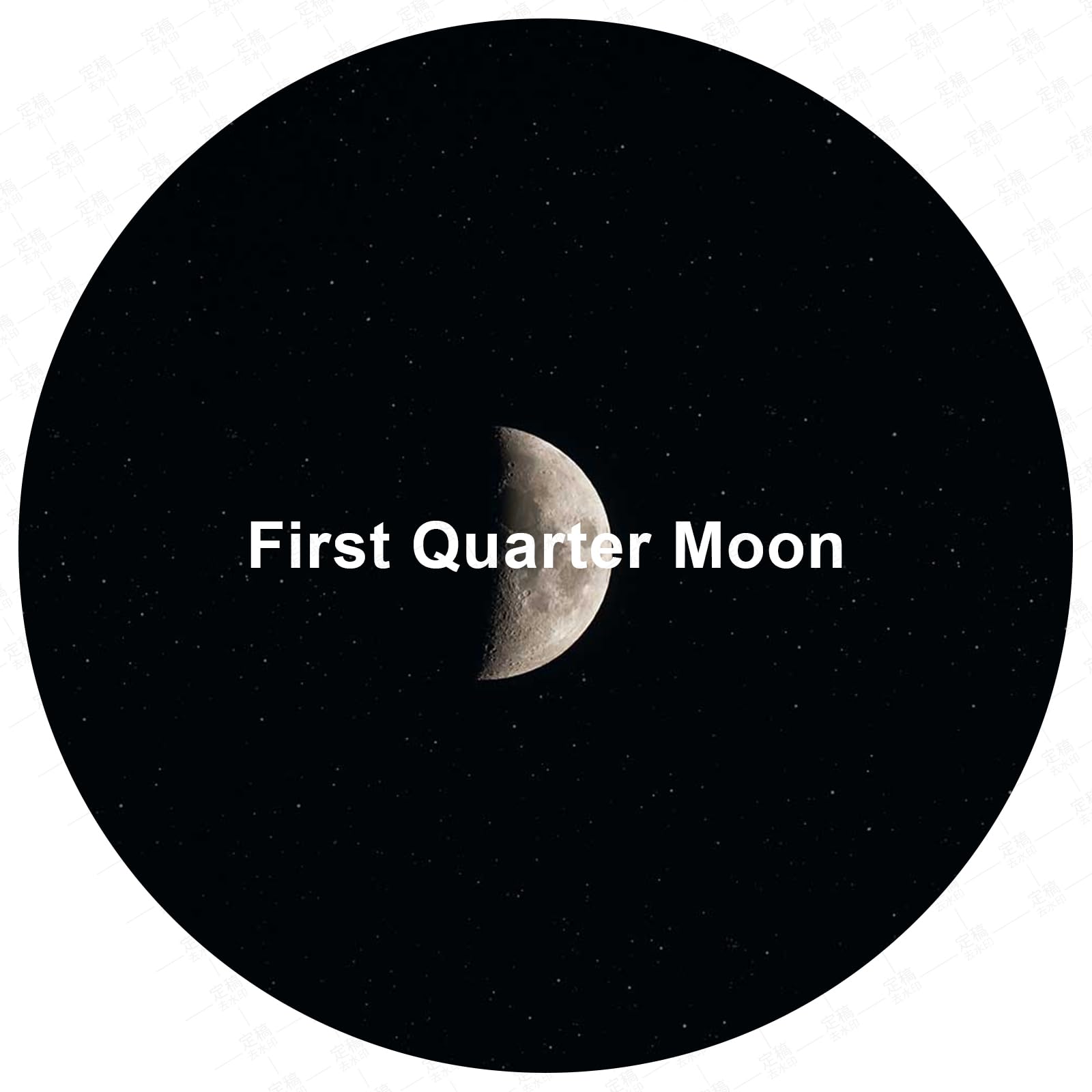 Galaxy Dischi per proiettore – Diapositive Ultra HD compatibile con il proiettore Ainael Galaxy e i modelli SKE-TKQ01 & BL-DQY02 (Pro Version) – Set da 6 dischi (Moon)