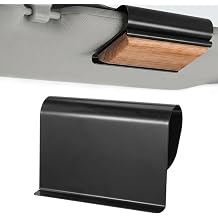 Car Air Freshener Visor Clip Compatible with Drift, Metal Sun Visor Air Freshener Holder, No Scratch Car Fragrance Clip for Car SUV Truck, Black Reusable Visor Accessory