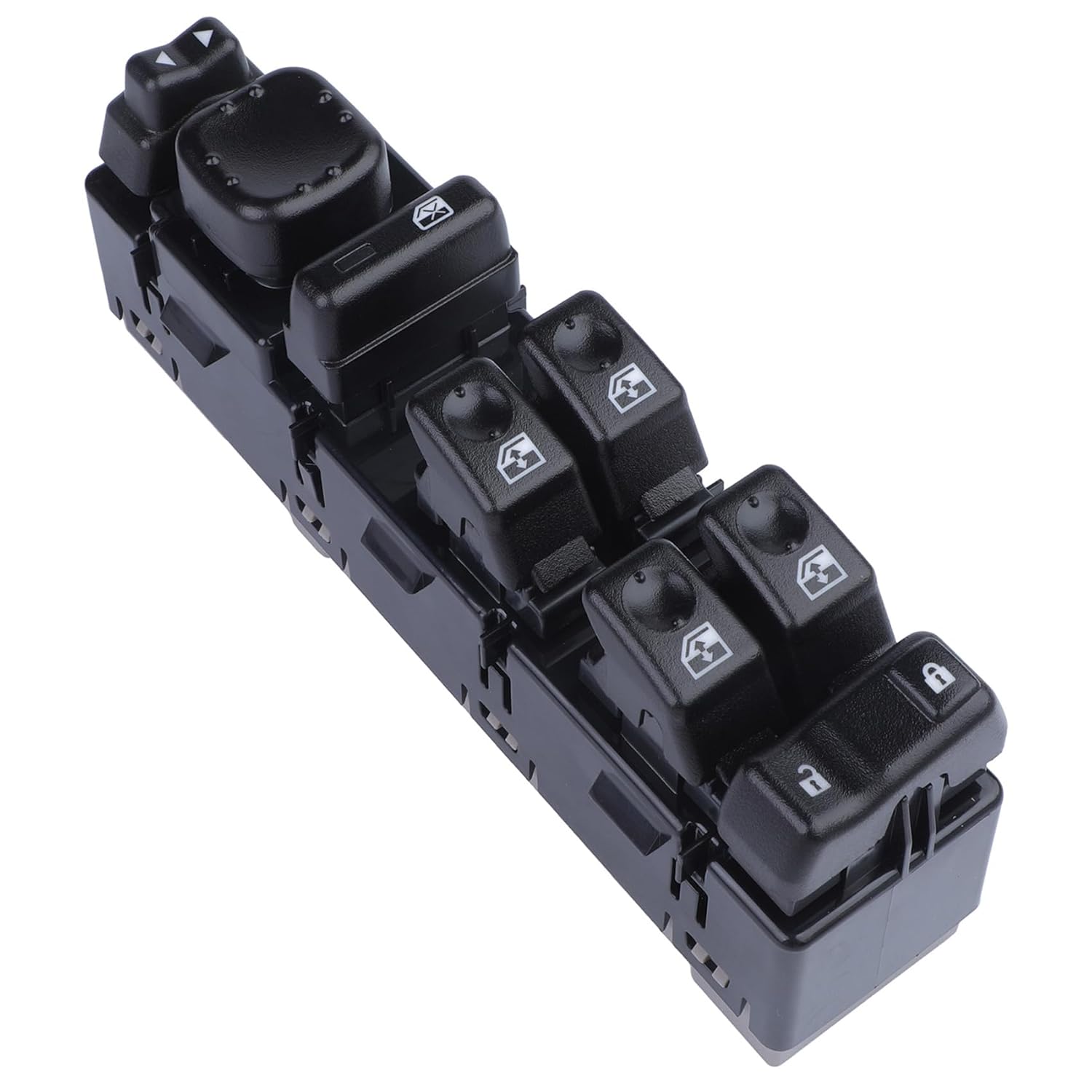 Driver Side Master Power Window Switch For Chevy Avalanche Silverado Suburban Tahoe GMC Sierra Yukon XL 1500 2500 3500 HD Classic Cadillac Escalade ESV EXT 2003 2004 2005 2006 2007 OE DWS-220 15883323