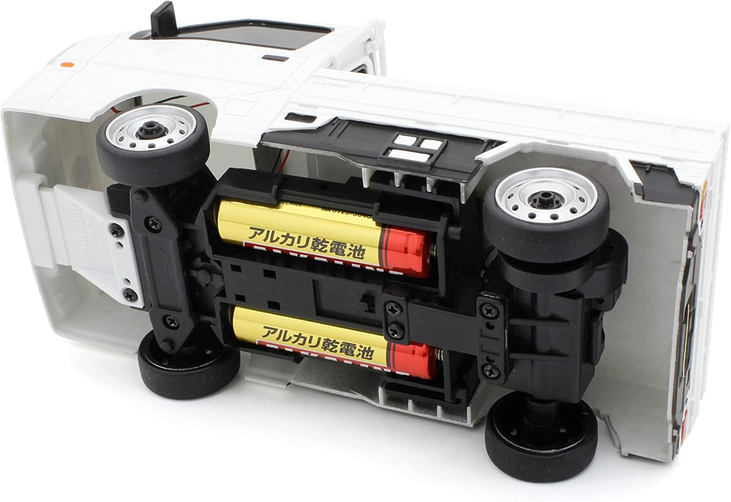 Kyosho Weg 66607 First Minute 1/28 Scale RC Light Tiger, Subaru Sambar, 6th Generation, White