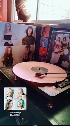 ROSÉ&LISA lp BLACKPINK THE ALBUM [Pink LP]: Amazon.sg: Music