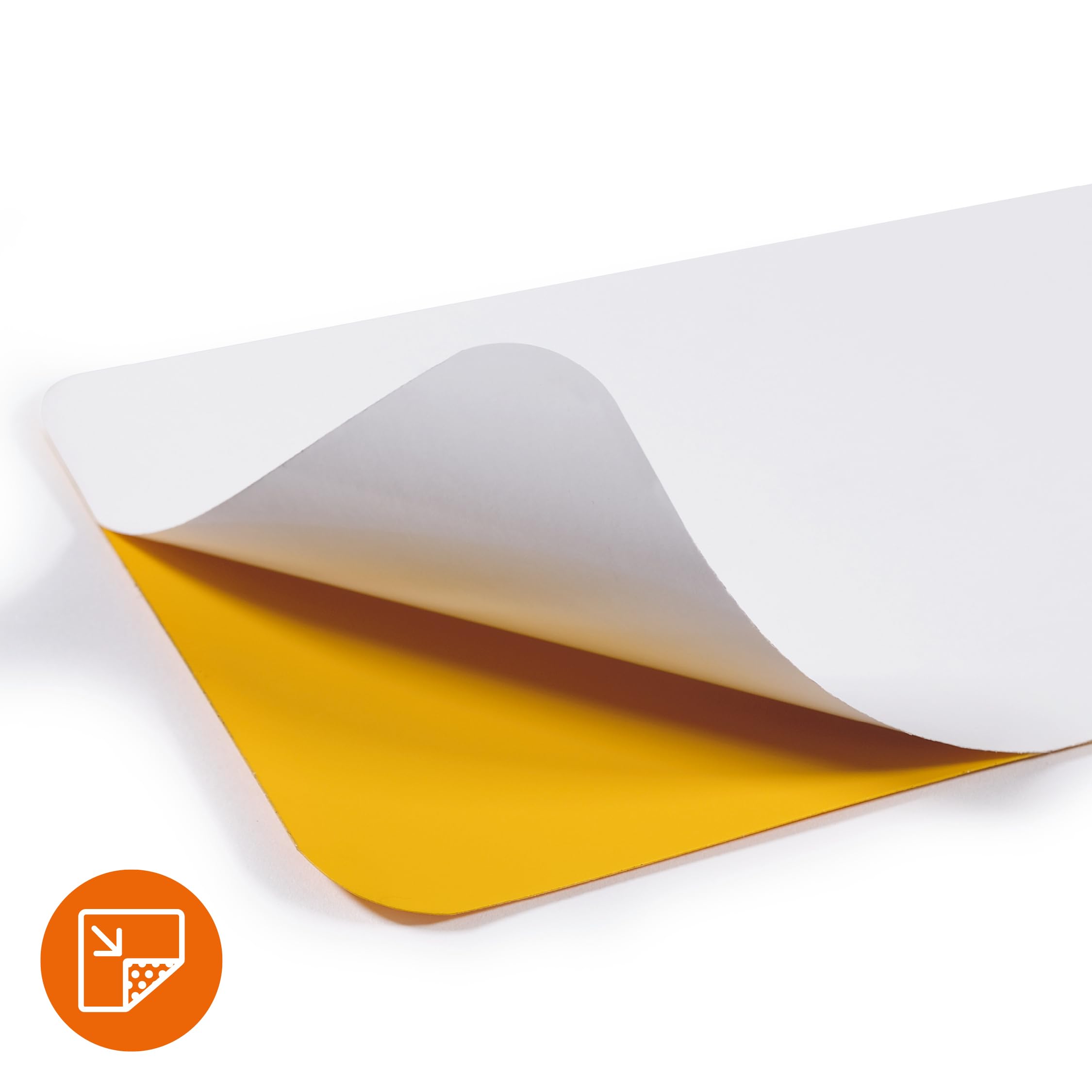 Durable Señalización de suelo rayas de cebra 200/05, adhesivo para suelos (5 rayas), similar a RAL 1003 amarillo señal, 181004