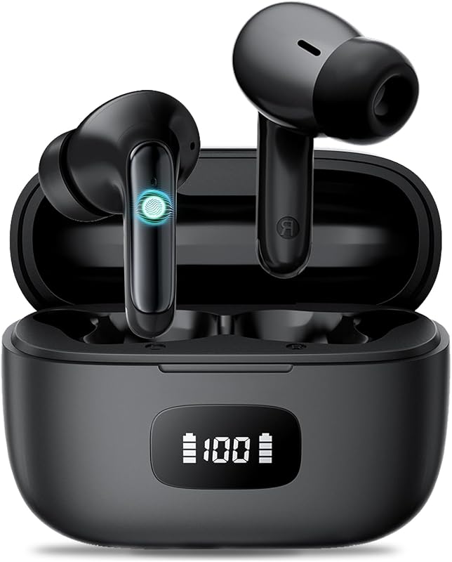 Ear buds, Wireless Earbuds, 56Hrs, BT5.3 Headphones, ENC, IPX7 for iPhone