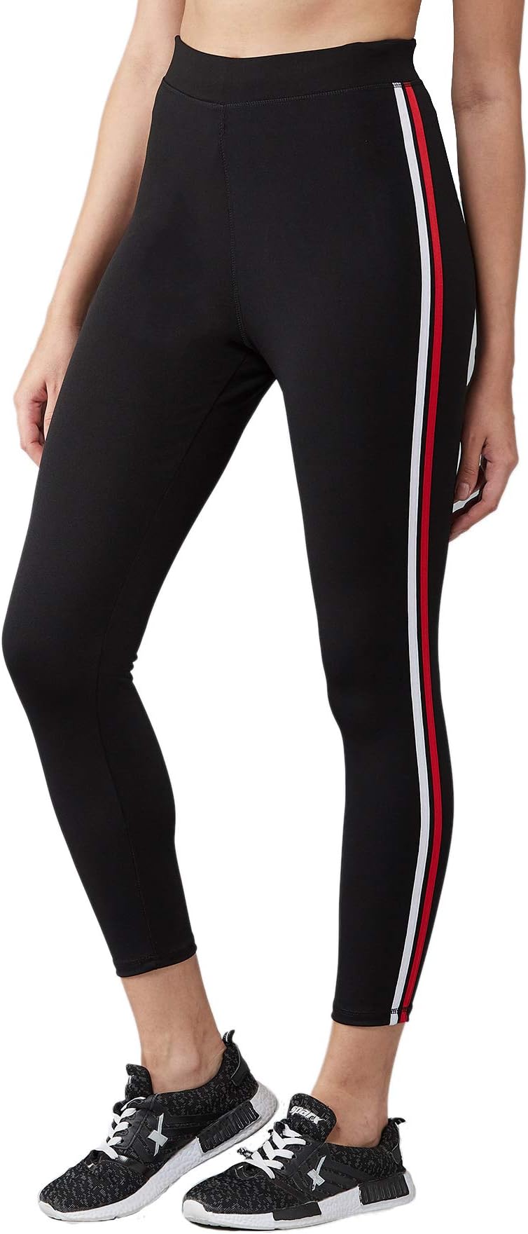 - Women's Skinny Fit Mid Rise Track Pant