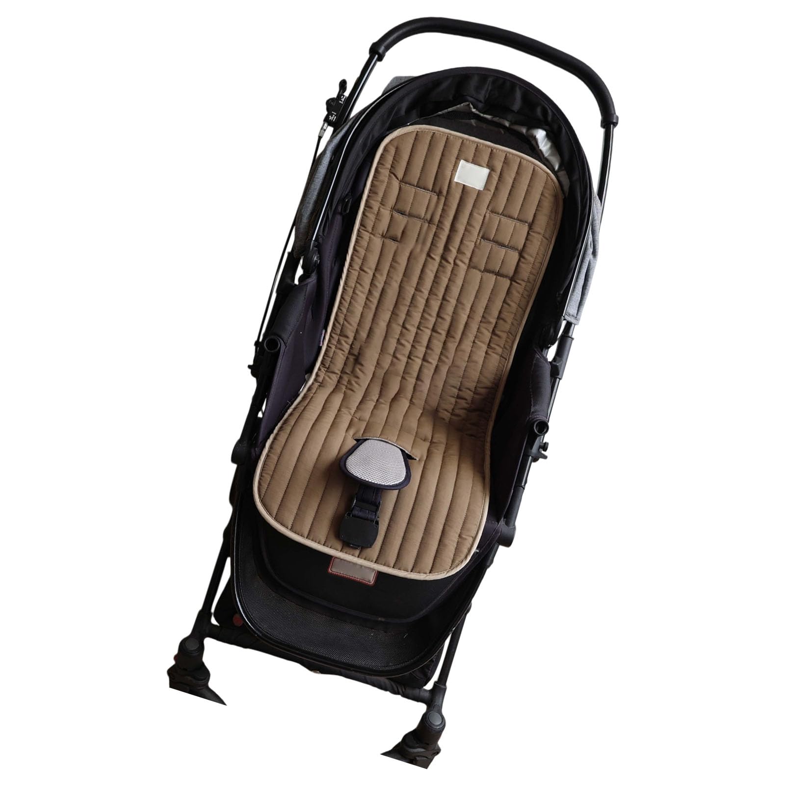 Soft Cotton Pram Pad with Breathable Design & General Baby Pram Seat Cushion Upgrades for Baby Washable Pushchair Mat