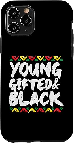Miniatura 10 de Funda de regalo afroamericana para iPhone 14 Pro Max Young Gifted Black Kente Dashiki Pride