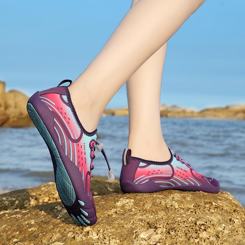 Water Shoes for Summer Quick-Dry Aqua Socks Barefoot Shoes Unisex2