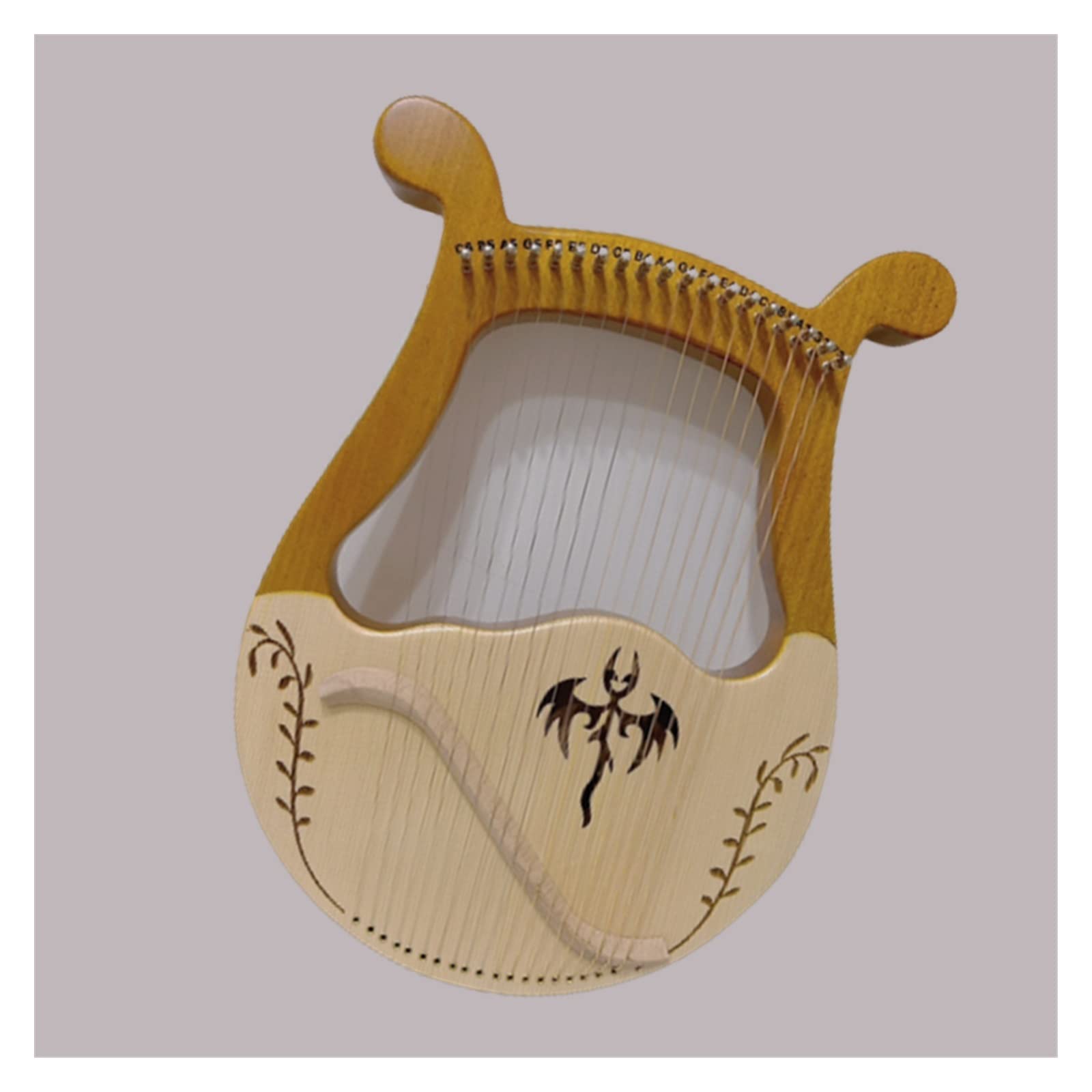Lyre Harp Arpa a 16 Corde Arpa a 19 Corde Lira Portatile Strumento Musicale Lira? Arpa for Principianti