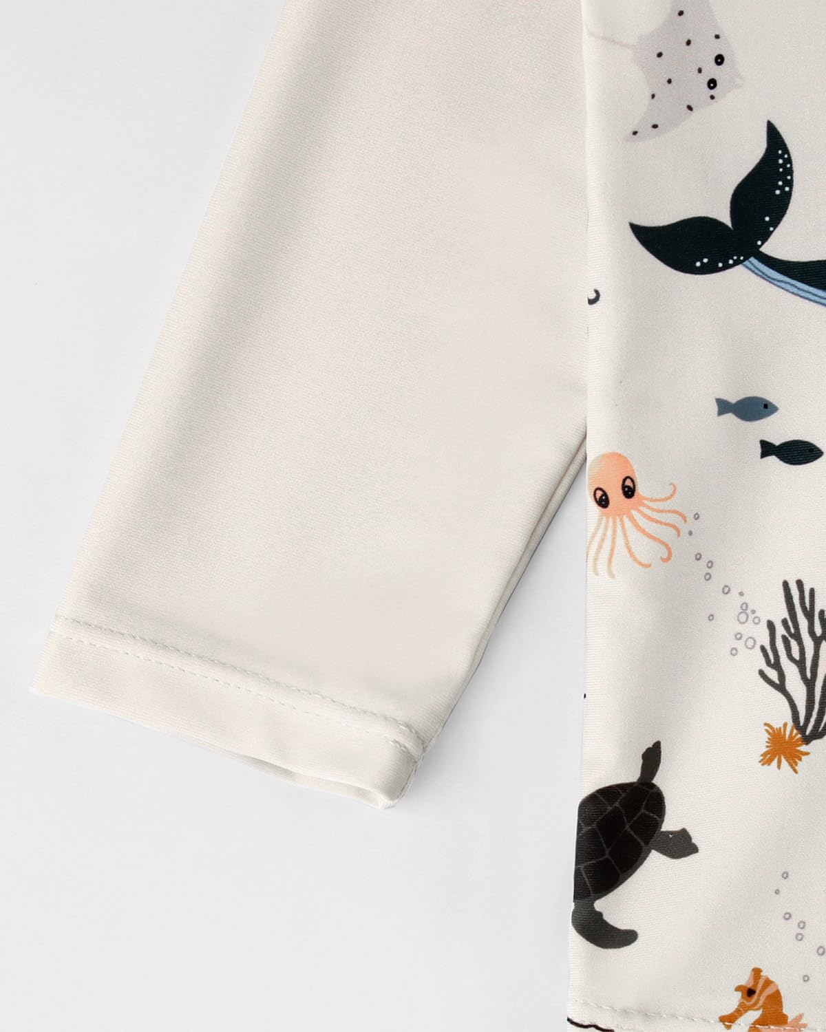 JiAmy Traje de baño UV para bebé y niño, traje de baño con sombrero, traje de baño de una pieza