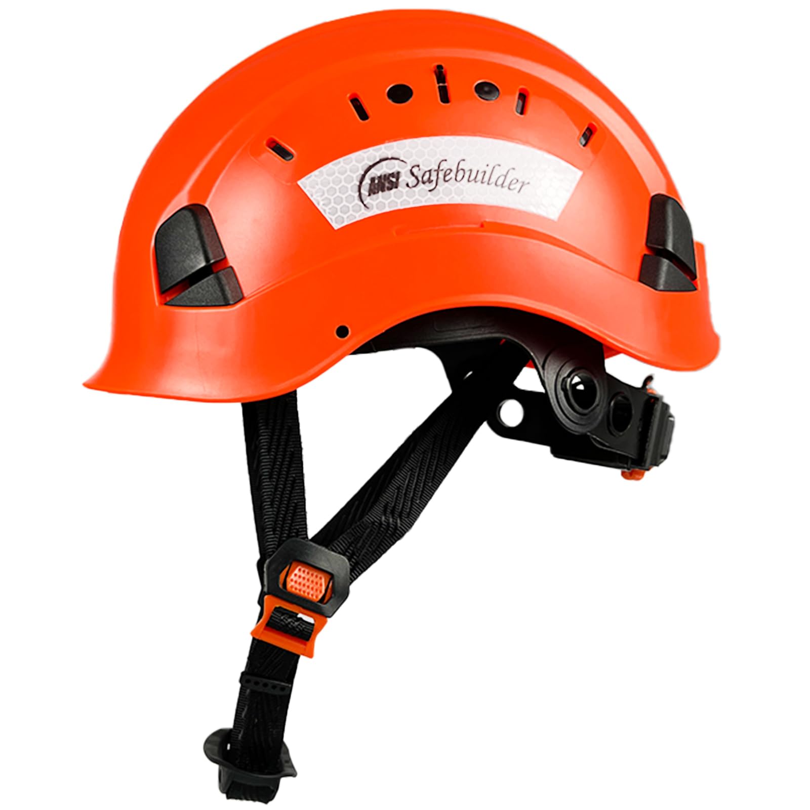 Construction Safety Helmet ABS Hard Hat Adjustable Ventilation System Hardhats Industrial Work Head Protection for Men Certified ANSI/ISEA Z89.1