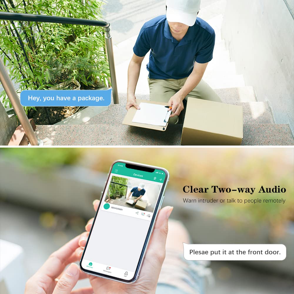 Ctronics 5MP Überwachungskamera Aussen WLAN, 2,4/5GHz Dualband WiFi PTZ IP Kamera Outdoor mit Personenerkennung, Automatische Verfolgung, Farbnachtsicht 20M, 355°/90°, IP66, TF/Cloud/PC (1 pcs) | 2,4/5GHz Dualband WiFi,Personenerkennung,Automatische Verfo