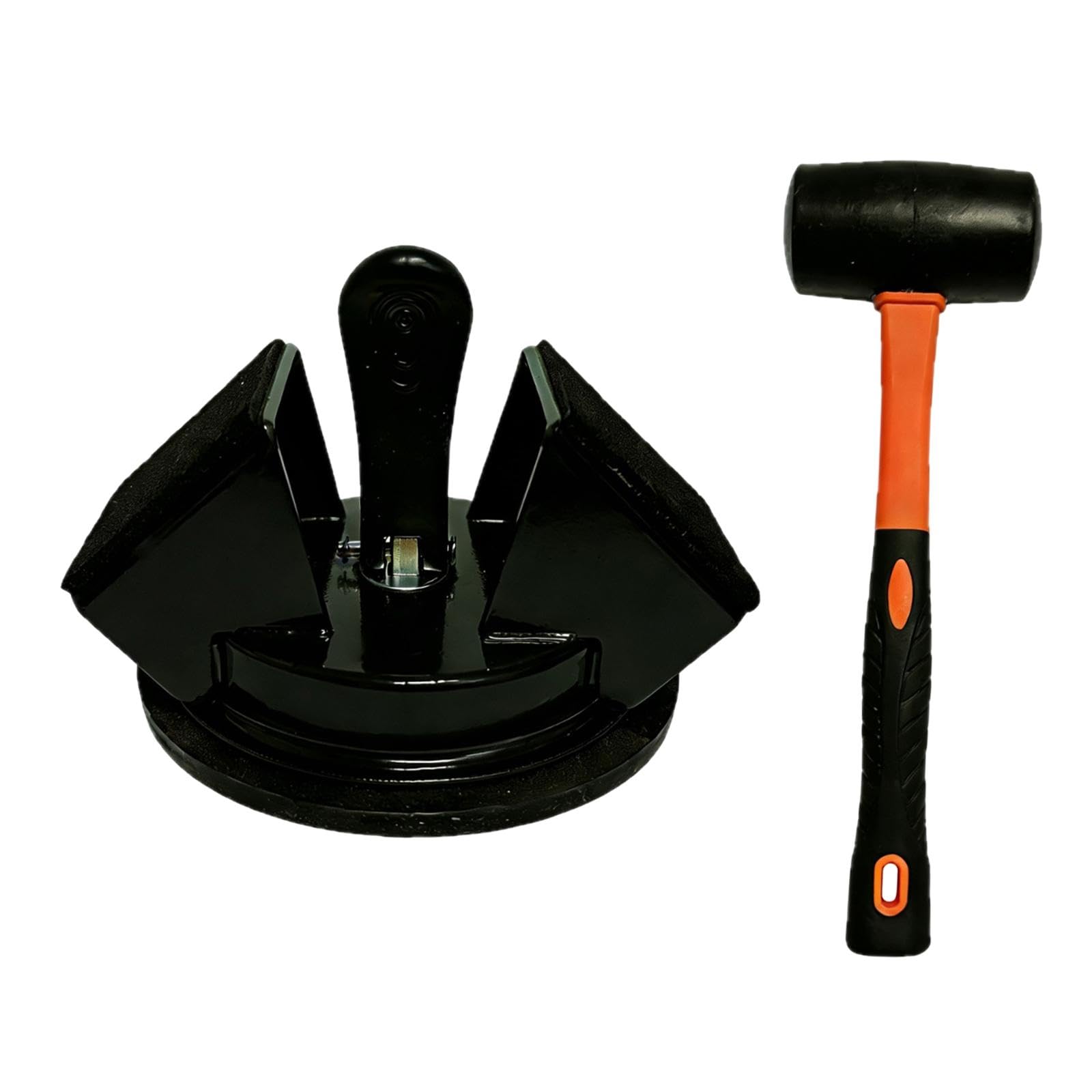 Herramienta para Reparar Juntas de Suelos - Abrazadera Portátil con Ventosa para Suelos de Baldosas Y Parquet - Herramienta para Reparar Juntas de Sue, Negro