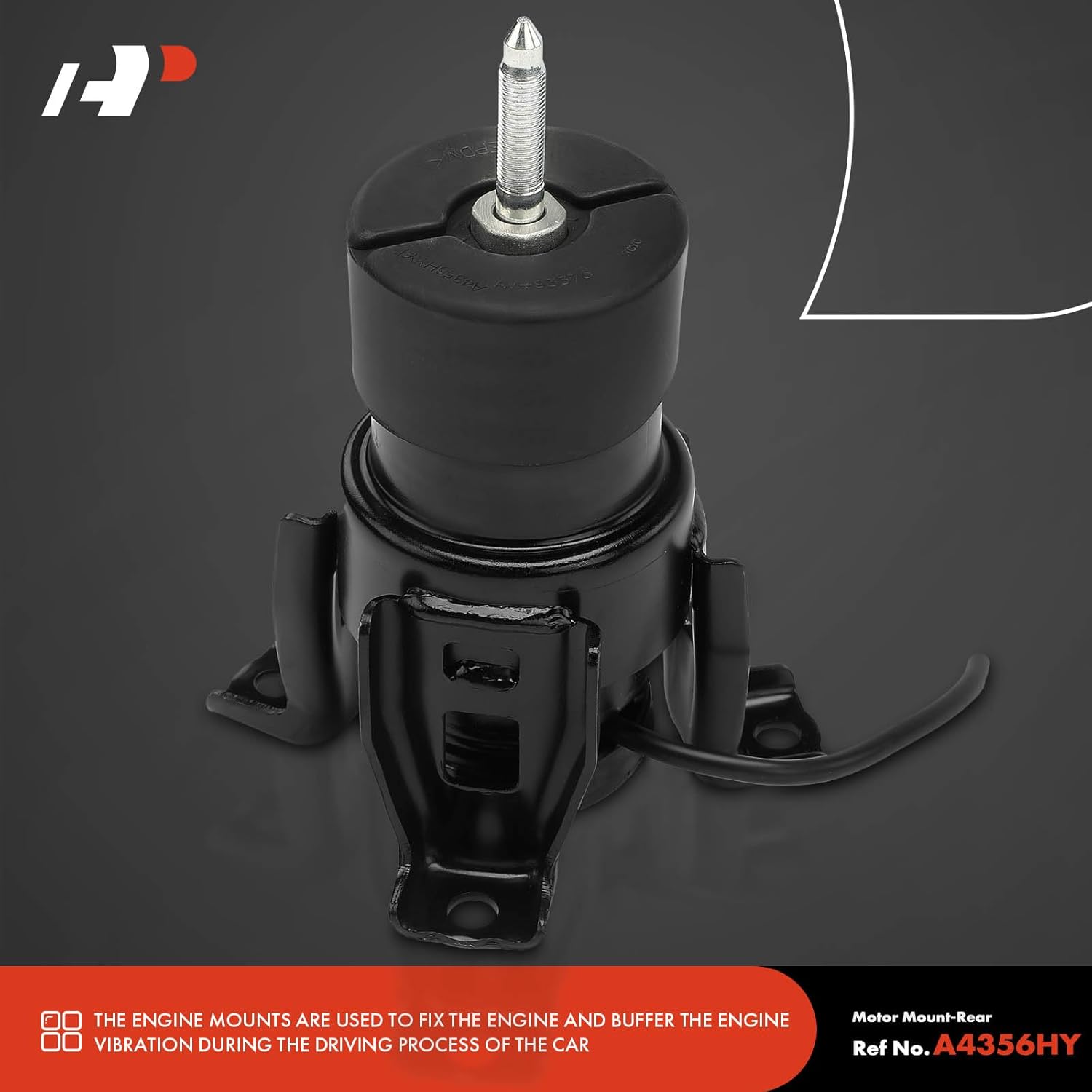 A-Premium 2-PC Set Front and Rear Engine Motor Mount Kit Compatible with Nissan Altima 2007-2012 V6 3.5L, Maxima 2009-2014 V6 3.5L