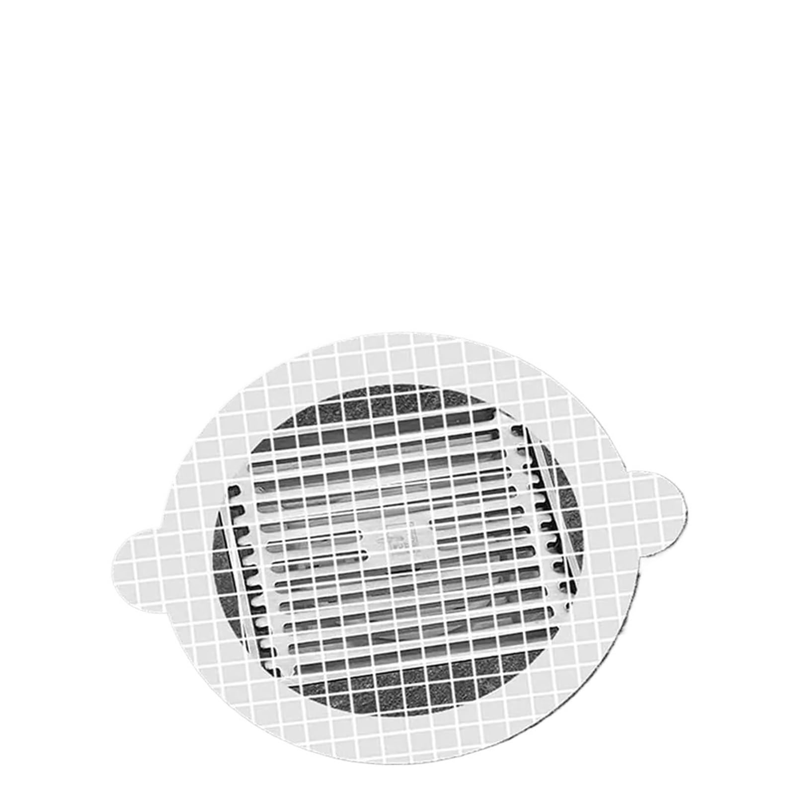 Adhesivo para Rejilla de Suelo, Pegatinas de Drenaje de Malla for recogedor de Pelo for baño, Ducha, Fregadero de Cocina, 90-110mm, 10/20/30 Uds.(10cm-10pcs,2SET)