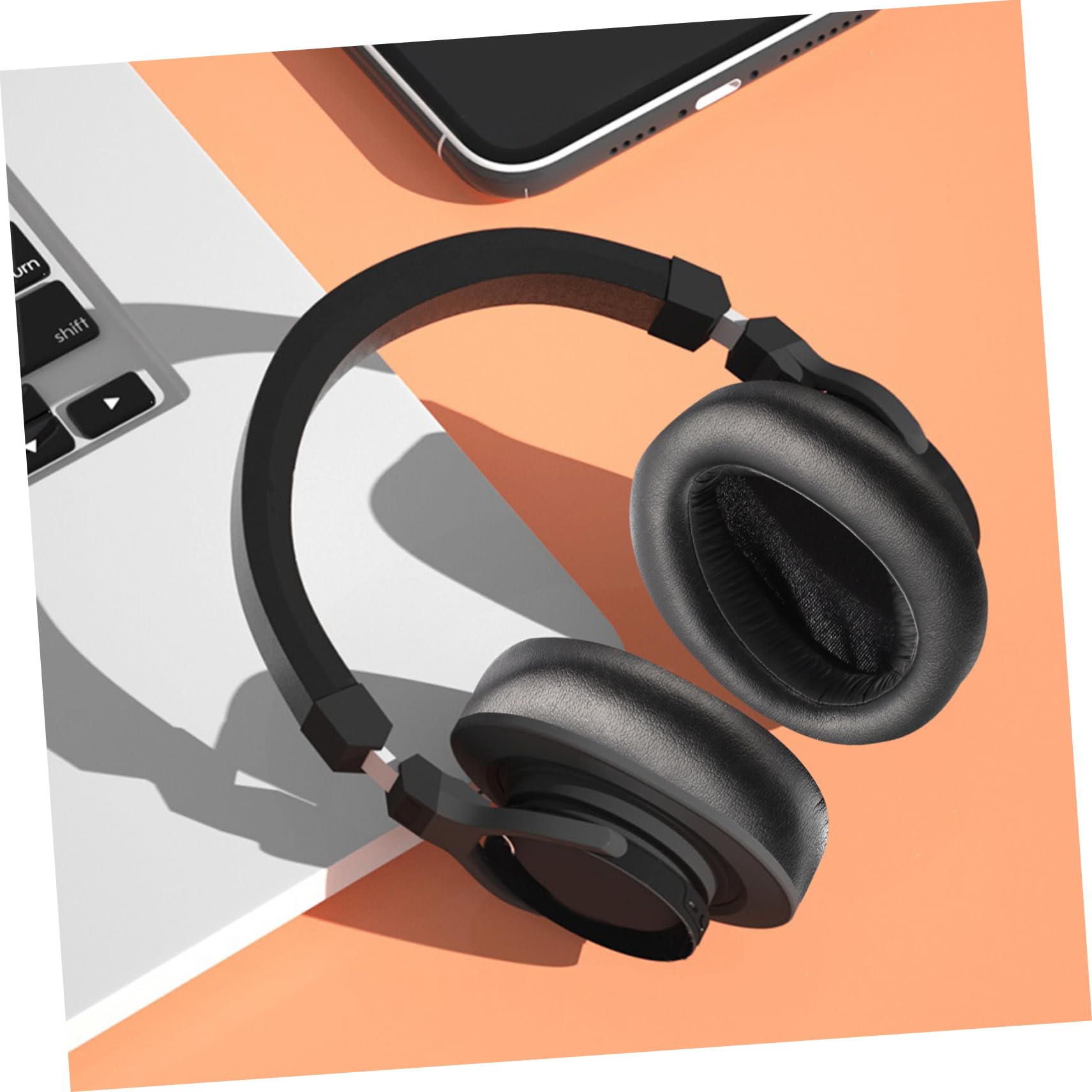Mikikit 3pares Almohadillas De Repuesto para Auriculares y Material Aislante De Ruido Fácil Instalación Compatibles con Auriculares De Sonido Estéreo