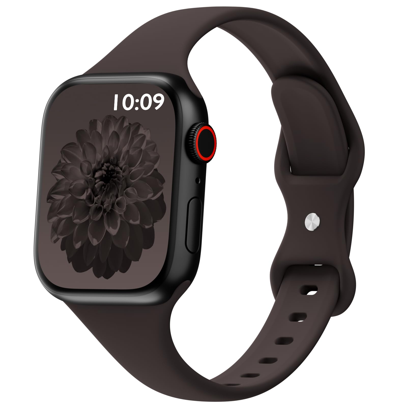 Thin Sport Silicone Slim Band Compatible with Apple Watch Bands Women Men