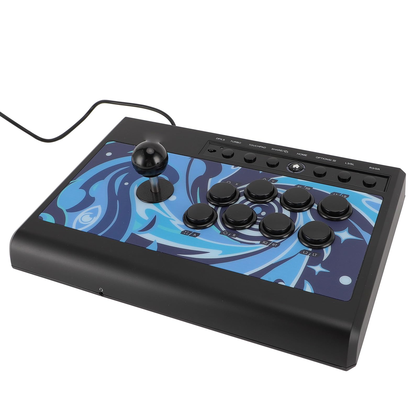 Tomantery Fight Stick Juego de Alto Rendimiento Fighting Joystick para para para PC Base Antideslizante