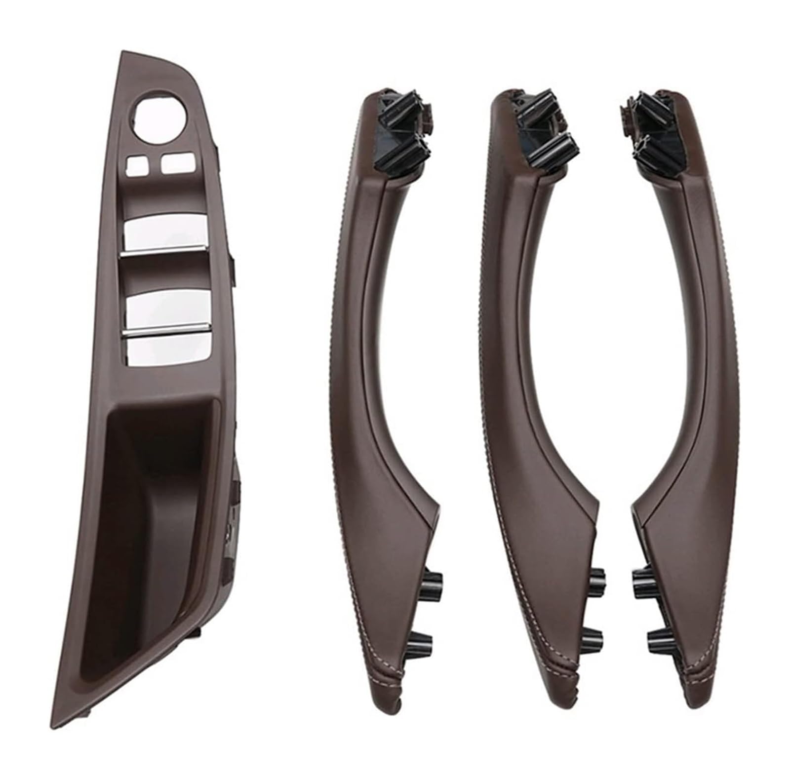 RORLL for BMW 5 Series F10 F11 F18 520 523 525 528 530 535 Door Inner Handle Inside Armrest Car Interior Door Handle(Mocha 4)