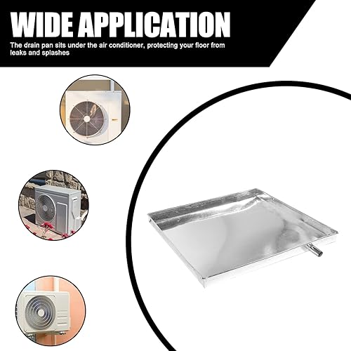 Miniatura 4 de DOITOOL Bandeja de goteo de aire acondicionado Bandeja de drenaje de aire acondicionado Bandeja de goteo Bandeja de goteo Bandeja de captura Bandeja