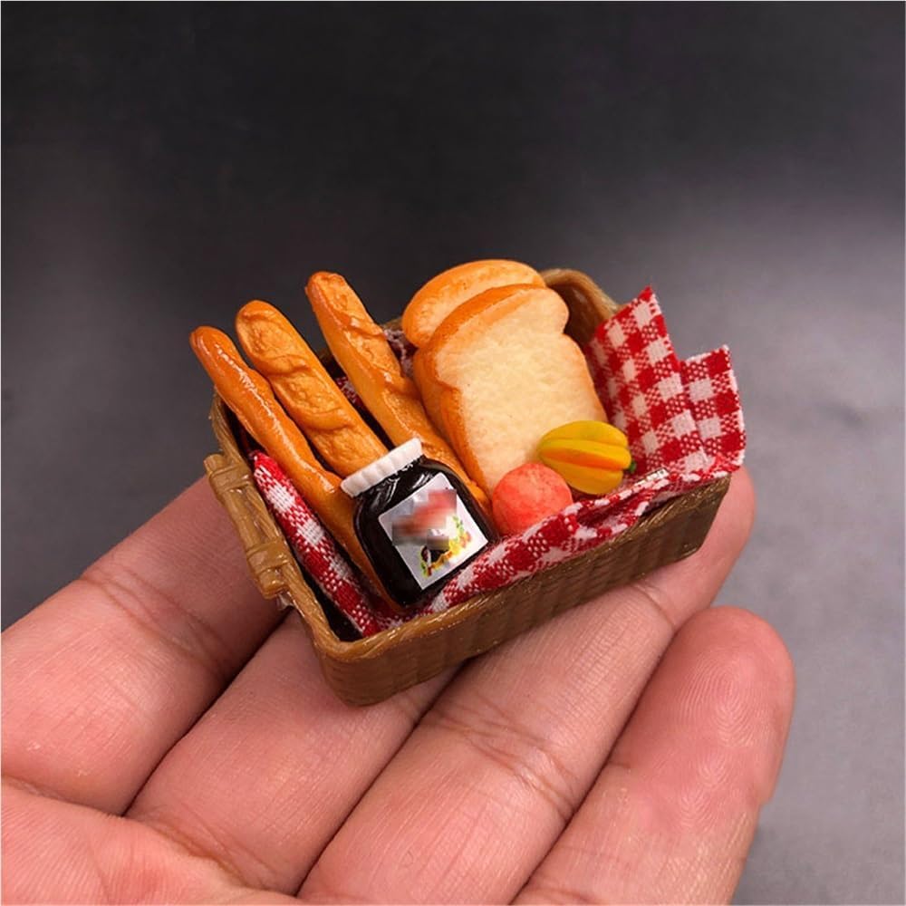 Pain miniature 1/6 AMITD pour meubler une table miniature vide de figurine articulée 30cm