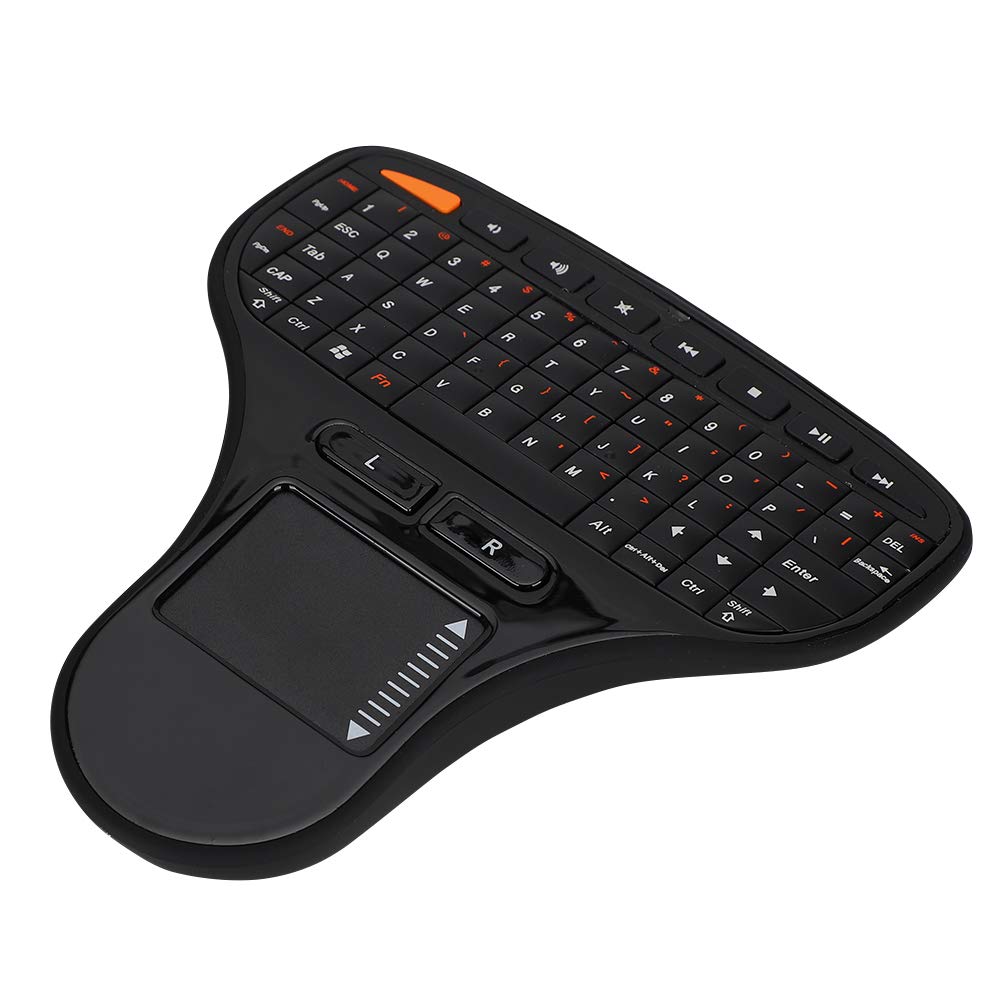 Mini USB QWERTY KEYBOOD 2 W 1 Trackball Multimedia Ultra Lightweight Design 4G bezprzewodowa mysz i klawiatura 2 w 1 odpowiednie dla 2000 Vista i 7 komputerów telewizyjnych