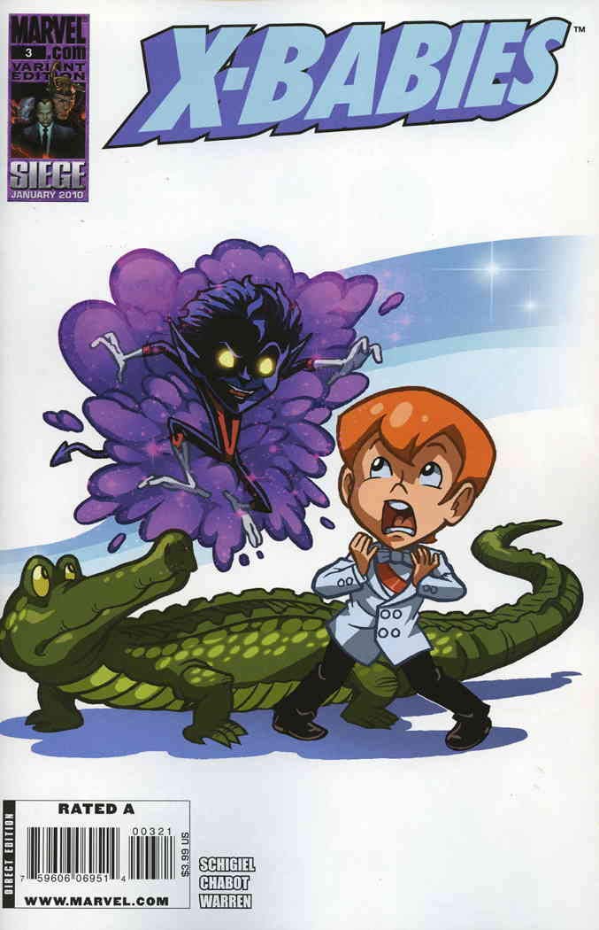 X-Babies #3A VF/NM ; Marvel comic book | Royal Roy Variant