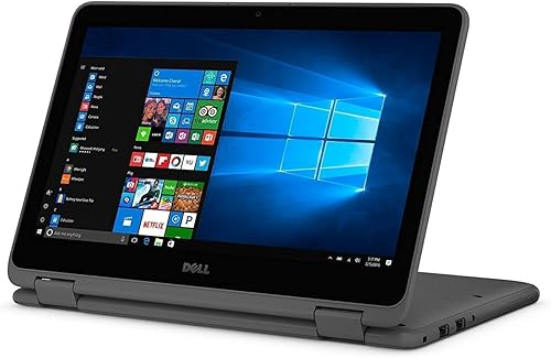 Dell Latitude 3190 2-in-1 11.6 Inch Touchscreen Notebook Laptop, Pentium N5000, 8GB RAM, 128GB SSD, Windows 10 Pro (Renewed)