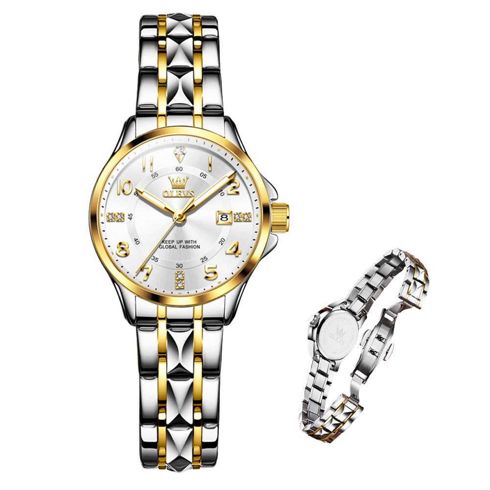 Reloj Mujer de Acero Inoxidable con Esfera pequeña, Regalo Mujeres