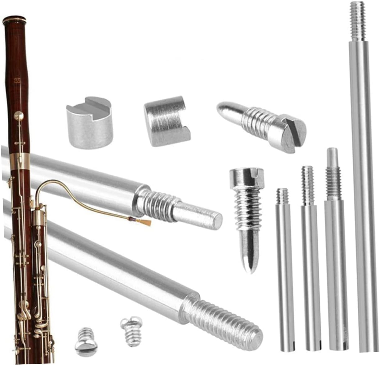 Abaodam 2sets Wind Instruments Repair Parts Clarinet Bassoon Tool Kit Musical Instrument Repair Supplies
