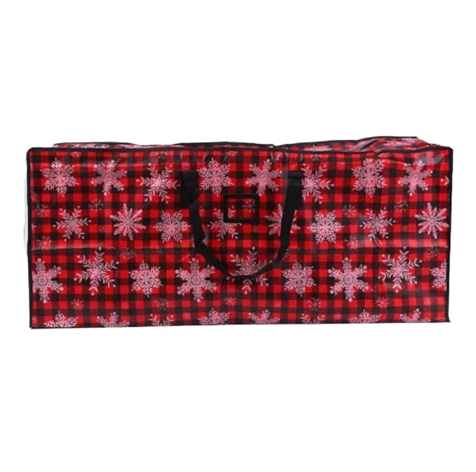 Sac Sapin Sac De Rangement for Arbre Noël, Fourre-Tout Pliable avec Poignées À Double Fermeture Éclair Rangement Noël(120x50x38cm)