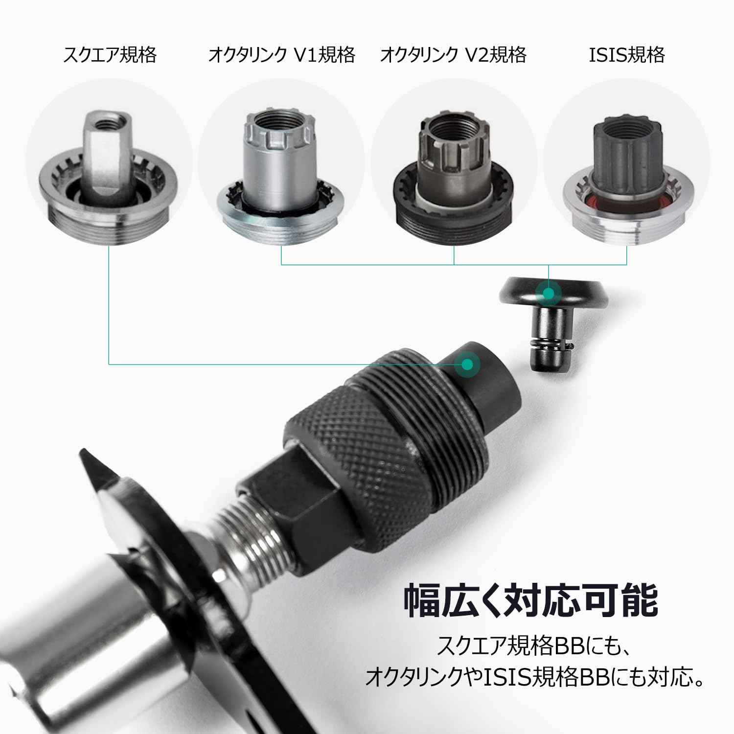 Amazon | CYCLISTS 自転車用 クランク・ボトムブラケット外し工具