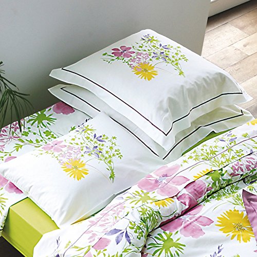 Vacances Pomme di Blanc des Vosges, 100% cotone di...