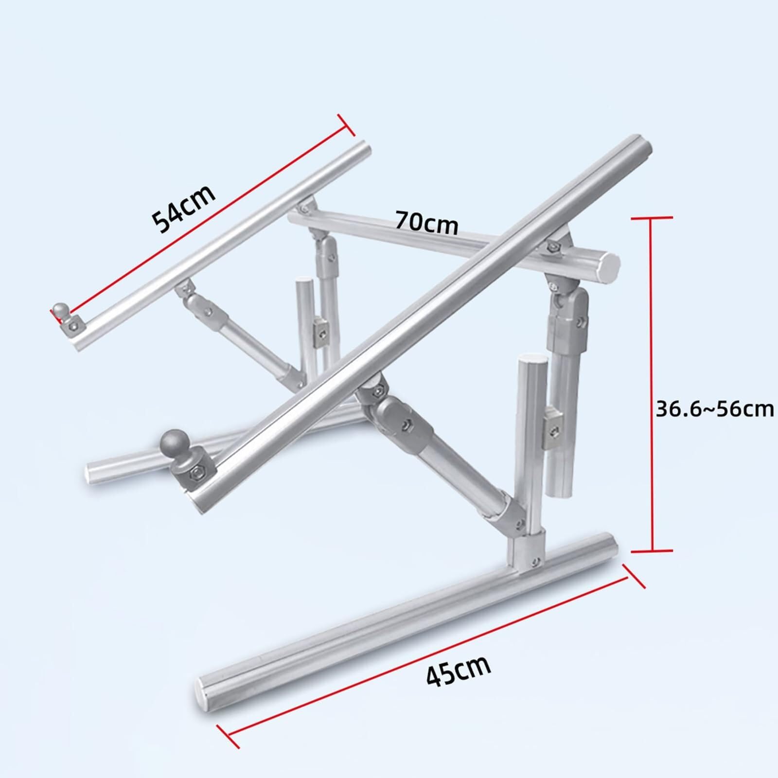 El Soporte Ajustable para Bastidor de Bordado Puede Girar 180 Grados, lo Que lo Hace Ideal para Manualidades y proyectos de Costura. Su diseño fácil de Usar Permite una Mayor precisión.