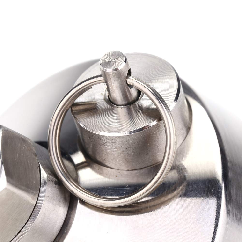 Vobor Mini dispensador de la Cerveza del barrilete, Conector apropiado rápido de la Lanza de la Cerveza del Acero Inoxidable para la Marca casera Mini dispensador del barrilete