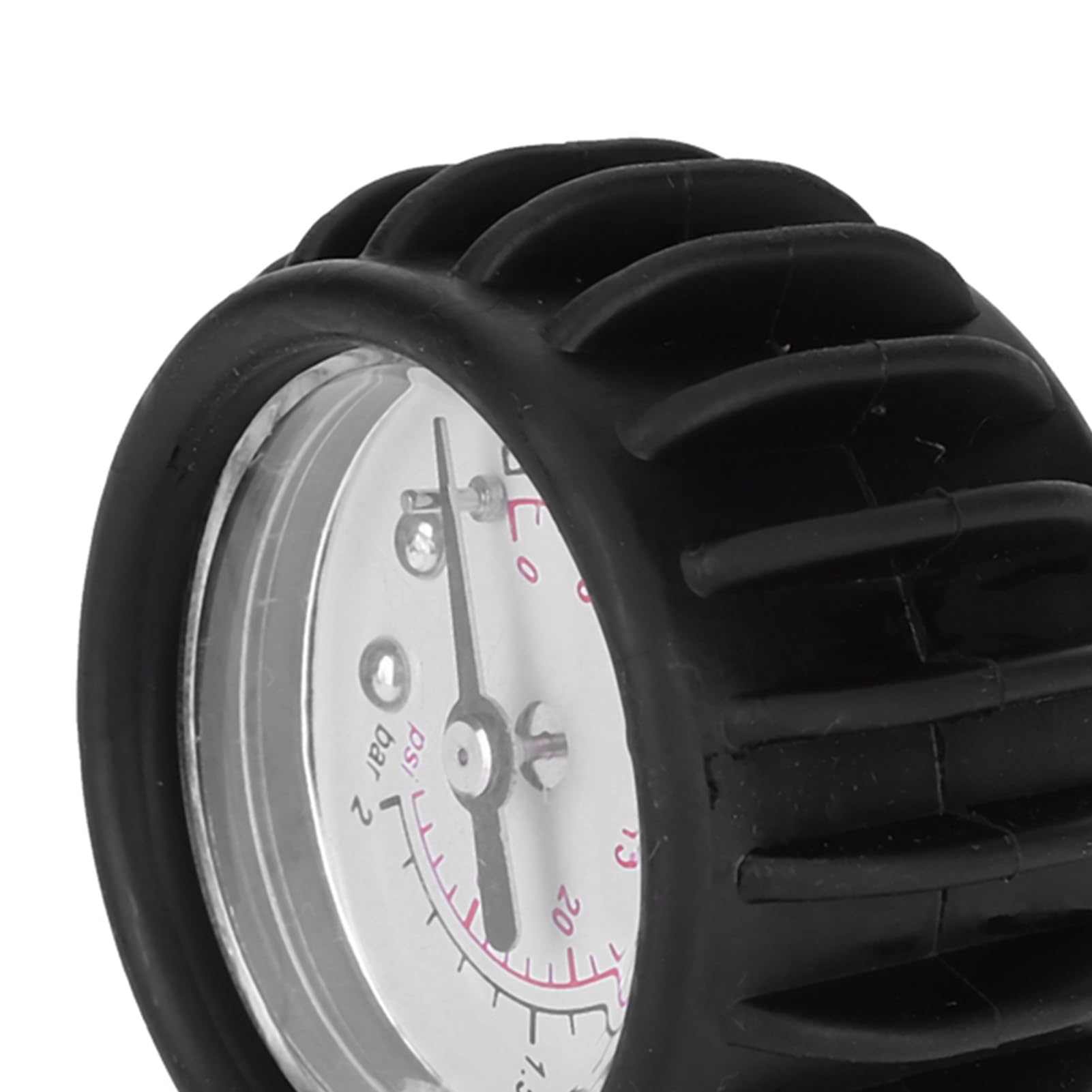 Cocoarm Schlauchboot-Luftmesser 0-2 BAR oder 0-30 PSI Kajak-Luftdruckmesser Schlauchboot-Druckmesser Unidirektionales Manometer-Messwerkzeug für Schlauchboot-Schlauchboot-Kajak