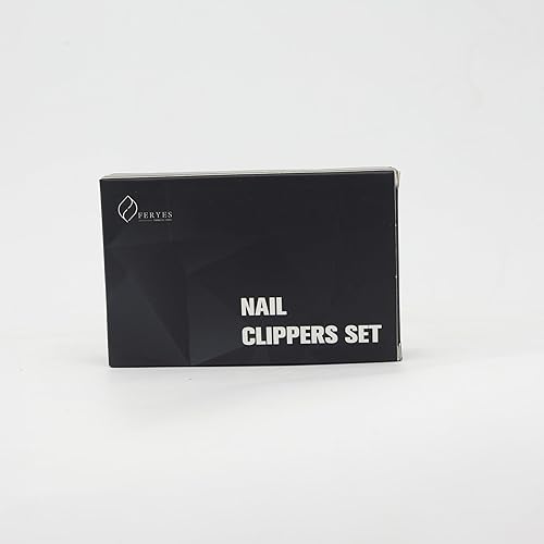 Miniatura 8 de FERYES Cortaúñas 3 en 1 con colector de uñas sin salpicaduras y caja de almacenamiento de metal, cortaúñas con lima de uñas para hombres y mujeres,