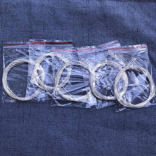 #N/D Jeu de 6 cordes en nylon transparent pour guitare classique – Accessoires pour instruments de musique - Les Beatles, Paul McCartney, John Lennon, RIngo Starr, George Harrison #N/D Jeu de 6 cordes en nylon transparent pour guitare classique - Accessoires pour instruments de musique – Image 8