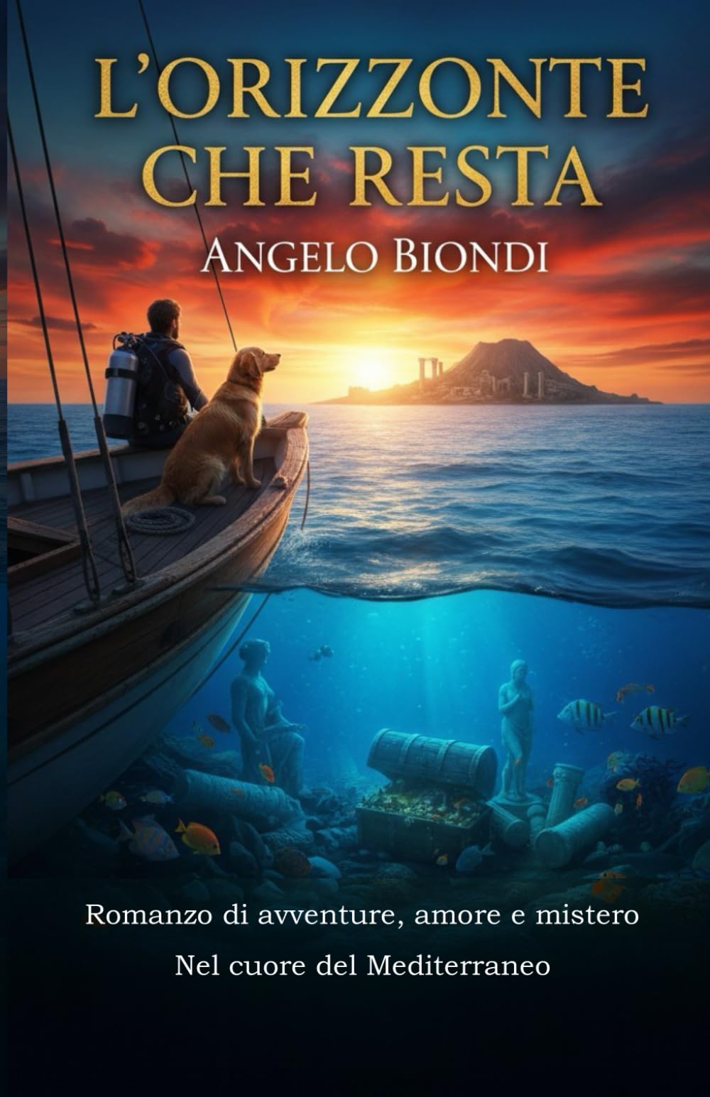 L'Orizzonte che resta: Romanzo di avventure, amore e mistero nel cuore del Mediterraneo
