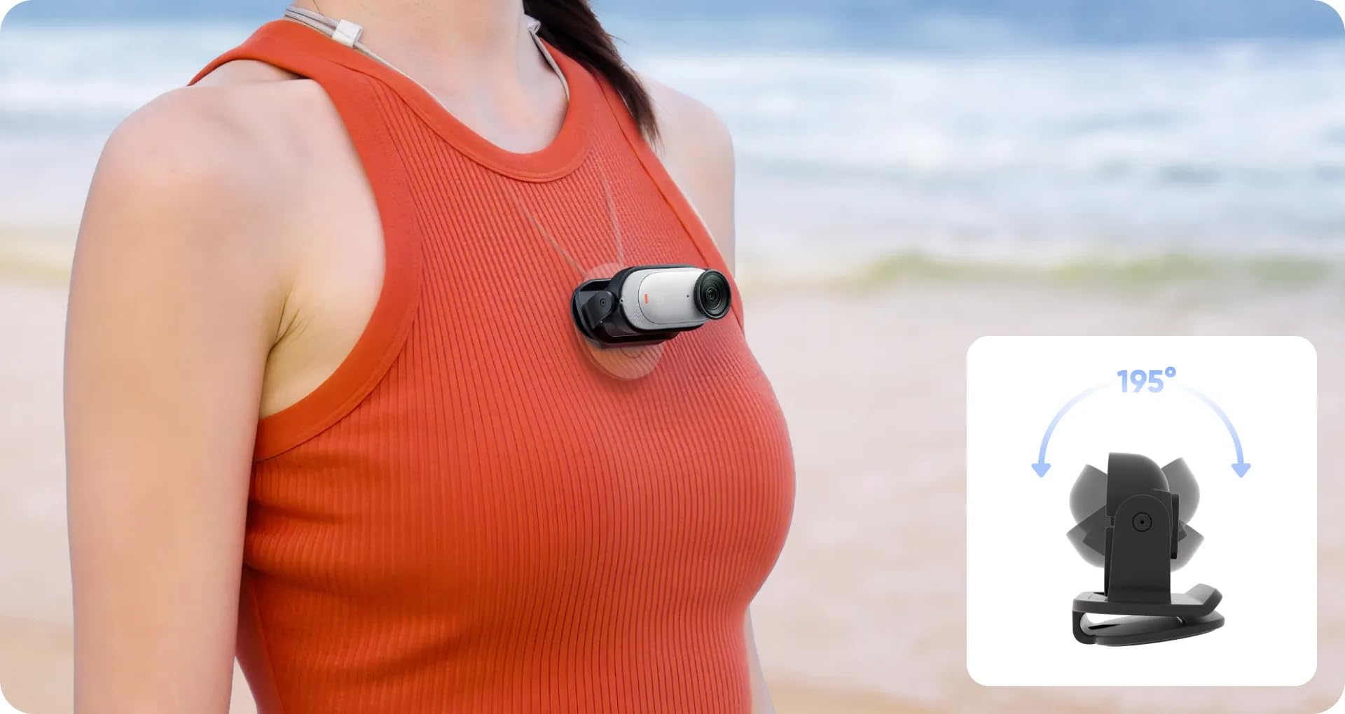 Insta360 GO 3/GO 3S - Colgante magnético