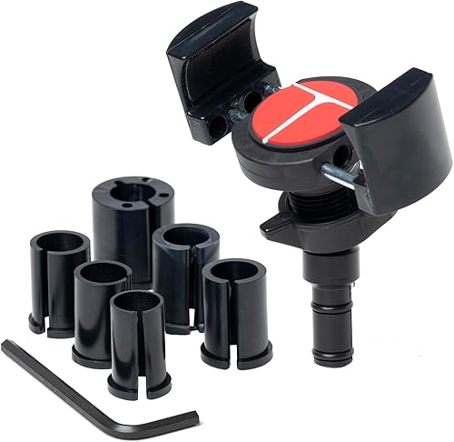 Techmount 4-10105 Kit de montaje de horquilla de motocicleta. Monte su smartphone, radar, GPS, cámara u otros dispositivos electrónicos personales.,