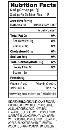 Miniatura 4 de YumEarth - Paletas orgánicas paquete variado 30 onzas  850 gramos paquete de 1 aptas para alérgicos sin organismos modificados genéticamente sin