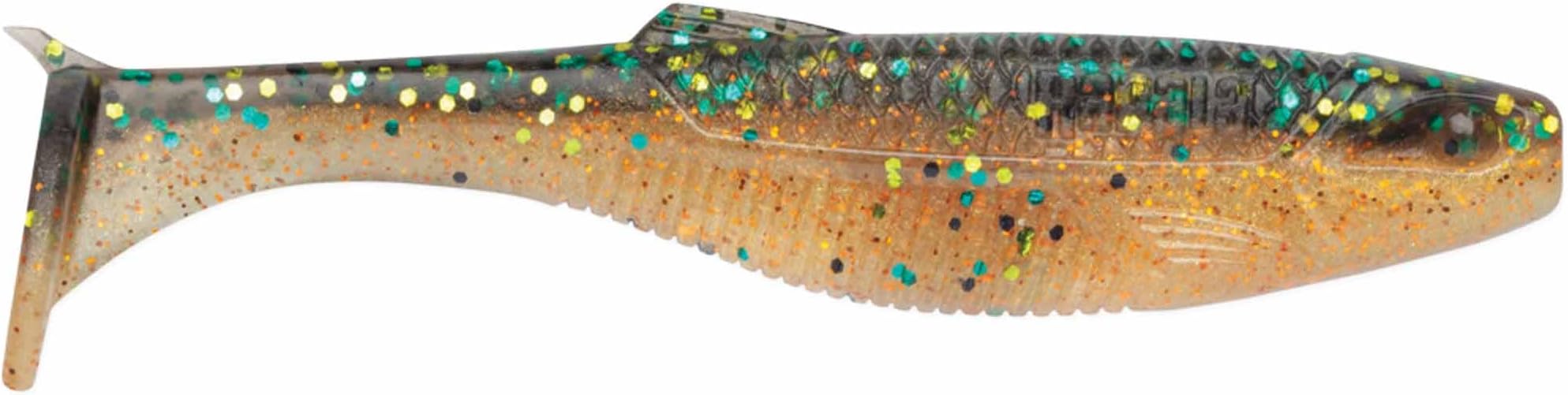 CrushCity Mayor Soft Plastic Paddle Tail Swimbait, Strong Kicking Action for Swim Jigs & Underspins, Bass, Redfish, Trout, Snook, Walleye & More
