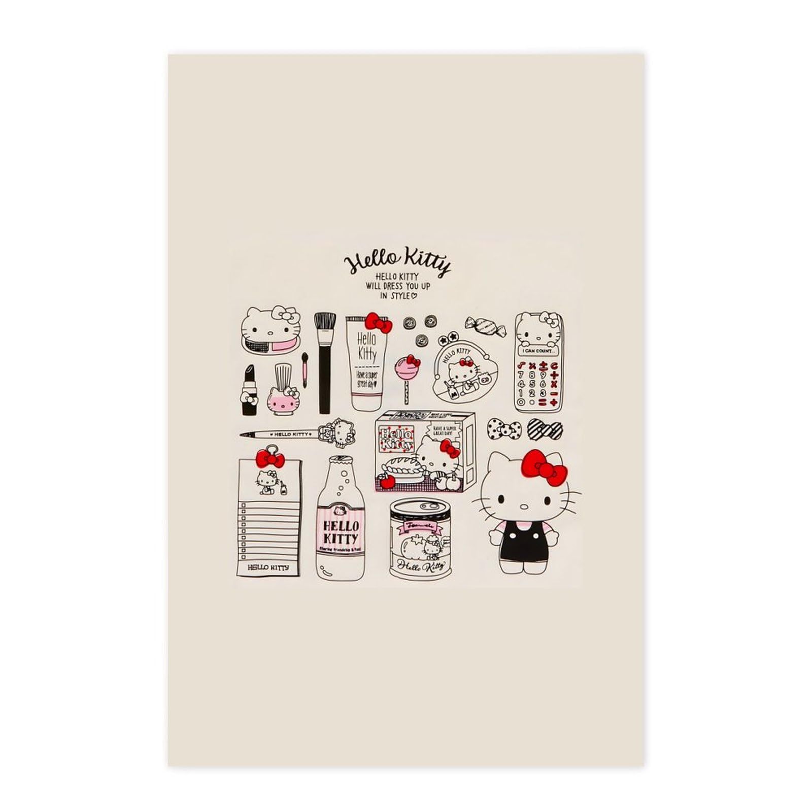 Amazon.co.jp: ハローキティ おしゃれ ポスター 絵画 インテリア 壁紙