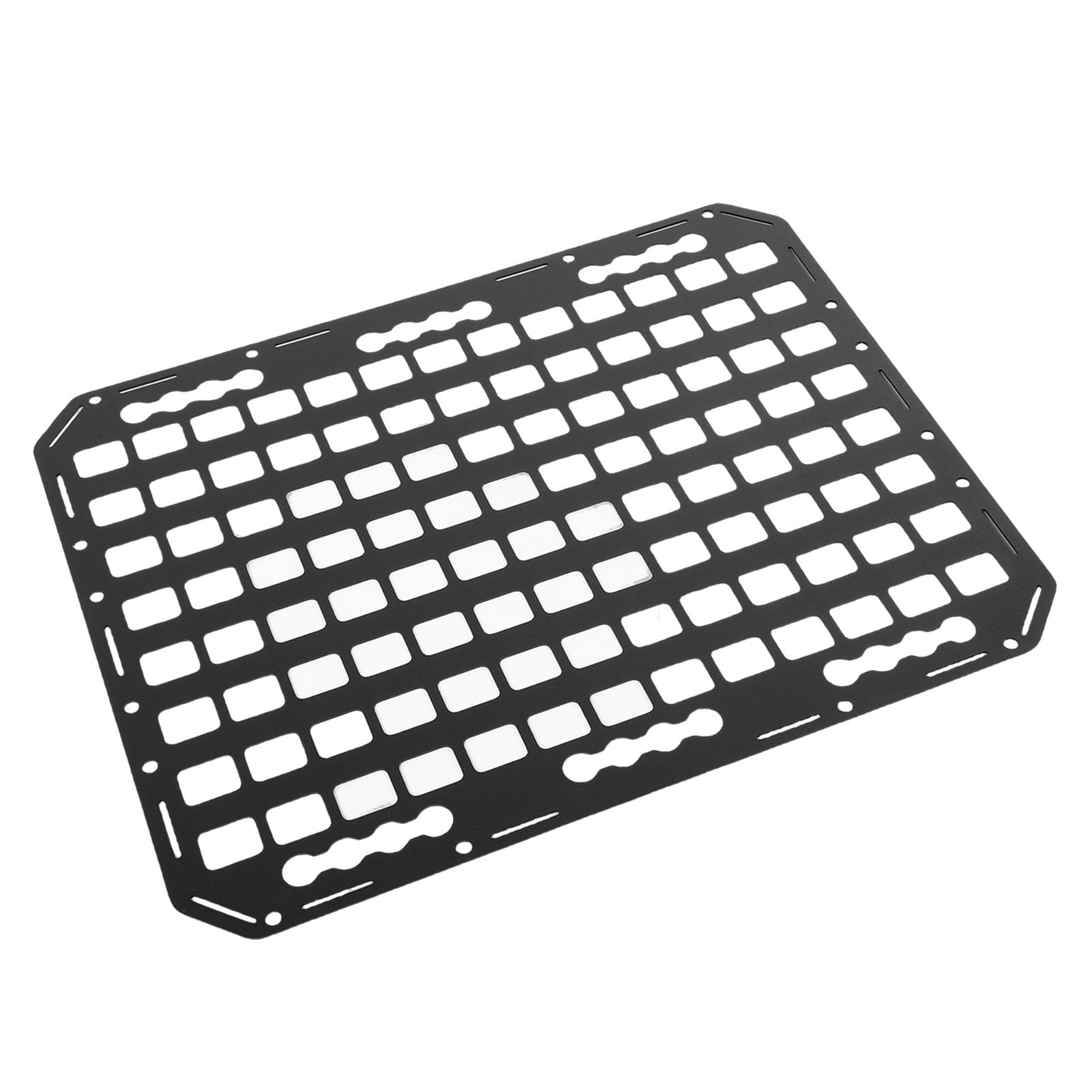 Cocoarm Panel Molle Pojazdu, Aluminiowa Modułowa Tablica do Przechowywania z Hakami do Organizowania Narzędzi w SUV-ach, Ciężarówkach, Kamperach