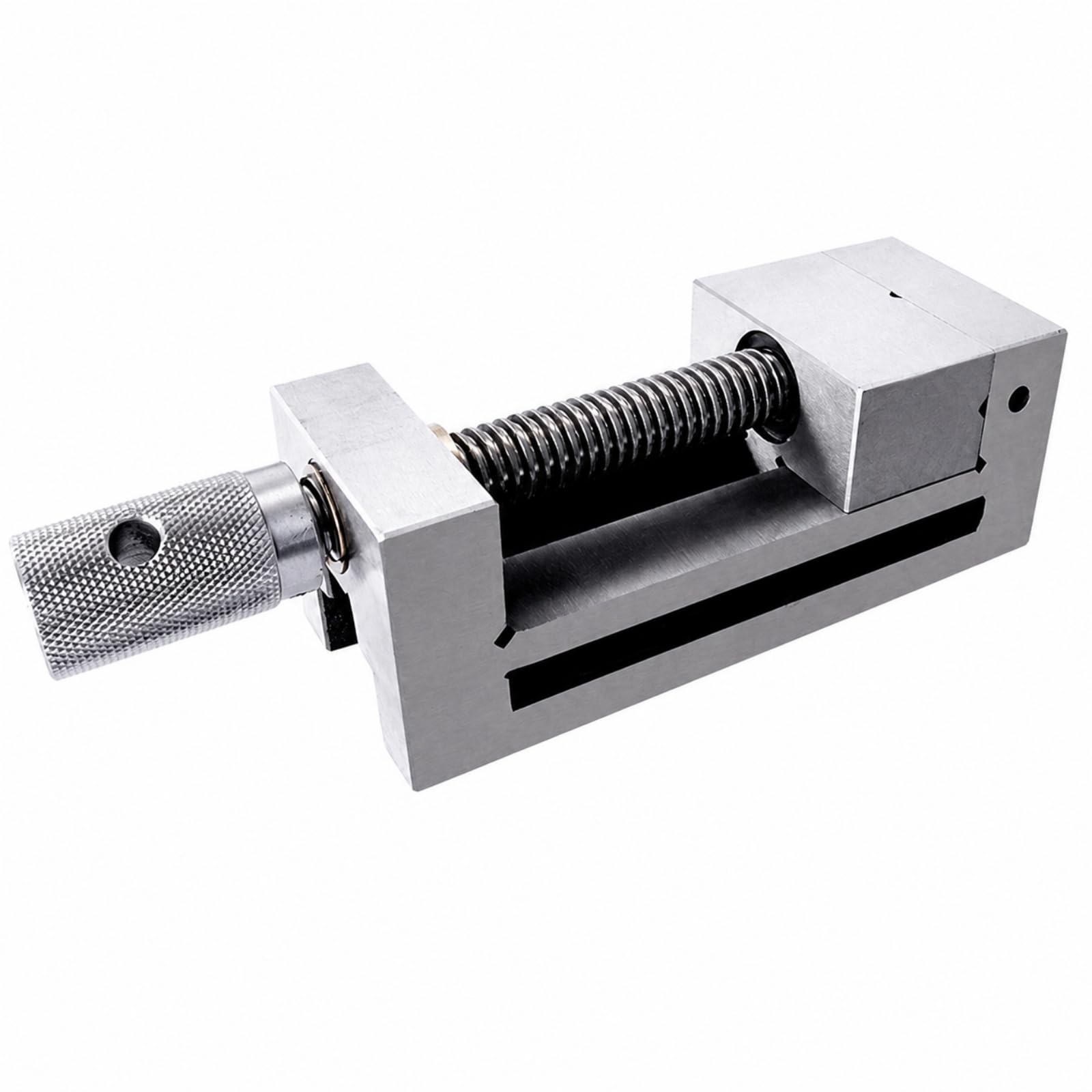 Morsa Manuale di Precisione Regolabile | Industriale, Resisn, Morsa con Ganasce a V, per Officina, Meccanici, 3.5IN, Acciaio Per Utensili Fine