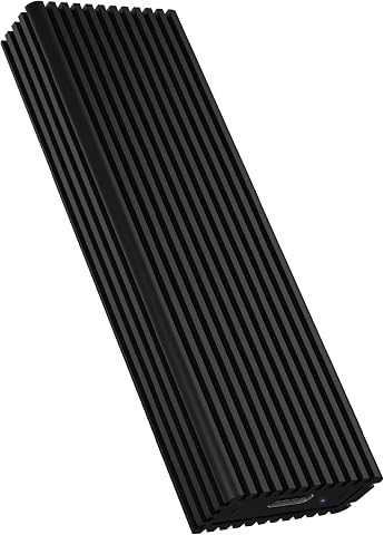 ICY BOX M.2 NVMe SSD Case, USB-C 3.1 Connection (Gen2, 10 Gbit/s), PCIe M-Key, Aluminum, IB-1816M-C31