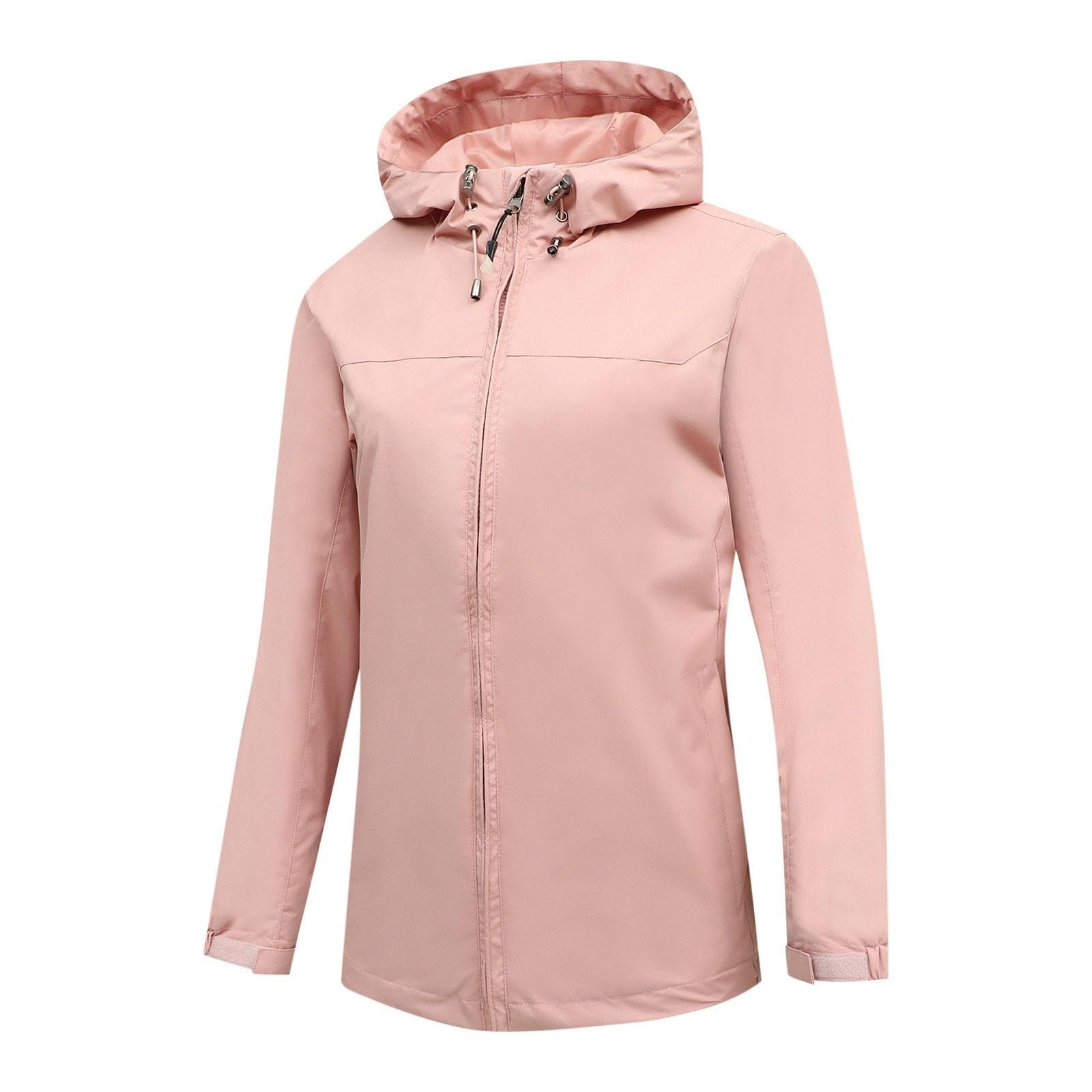 Regenjacken für Damen Wasserdicht Windjacke Motorrad Fahrradjacke