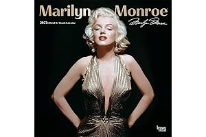 Marilyn Monroe 2023 Wall Calendar: A Tribute to the Iconic Actress