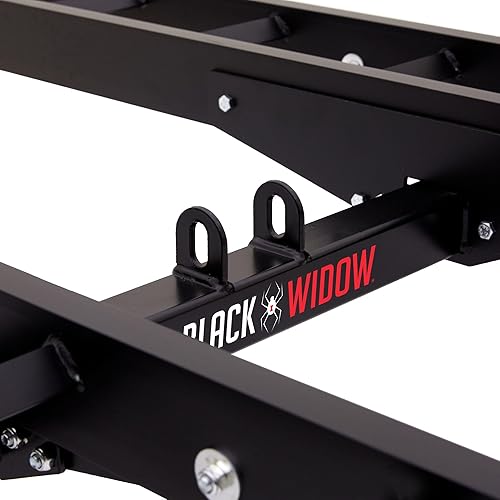 Miniatura 8 de Black Widow Portador de Enganche Doble para Motocicleta de Aluminio Anodizado Ligero Resistente al Óxido con Rampa de Carga, Capacidad de 600 lb.,